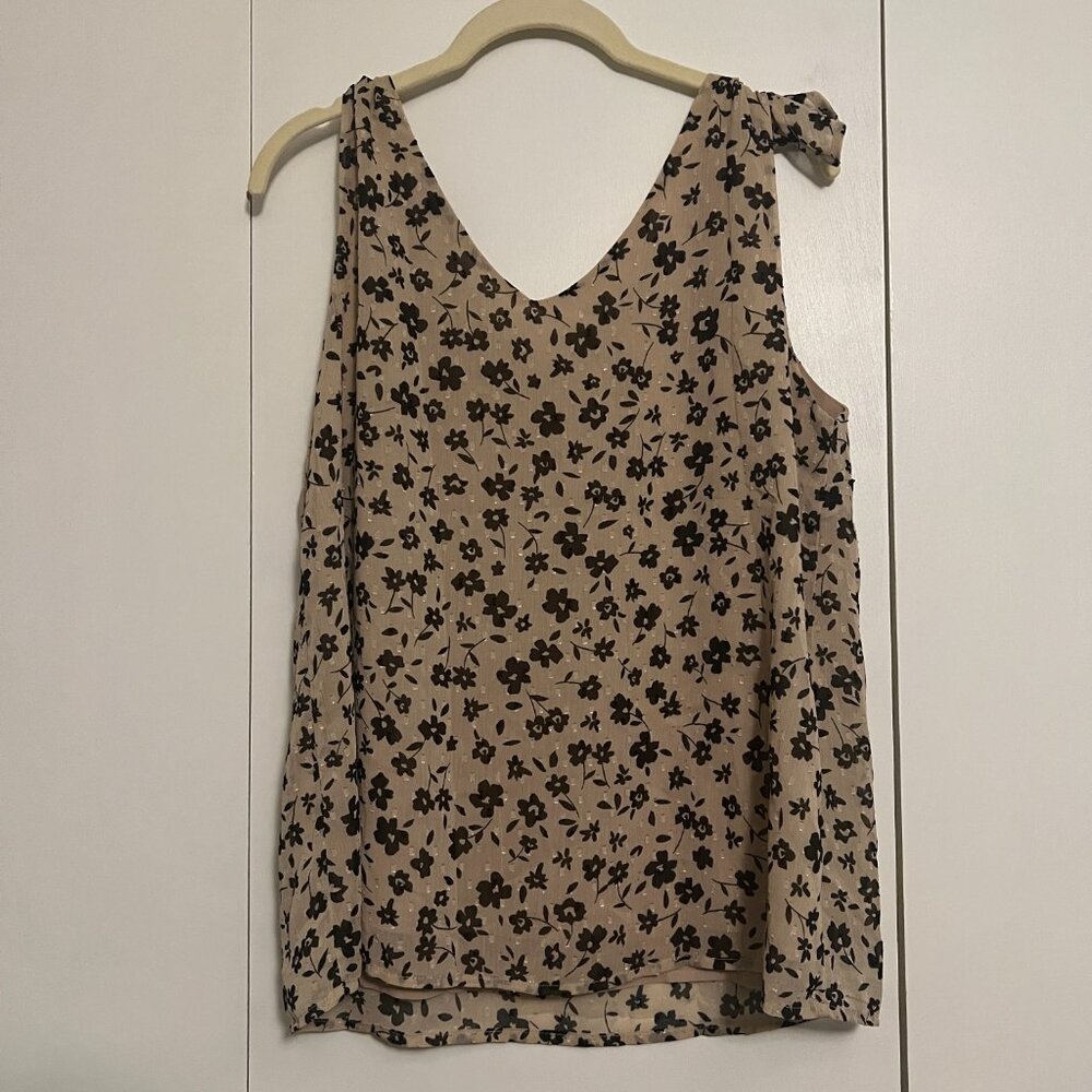 Papermoon Jill Tie Sleeve Blouse, Size L